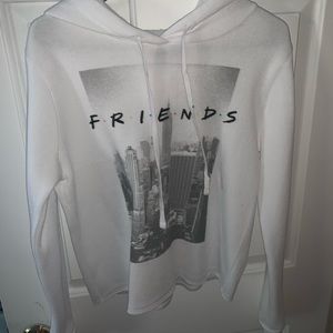Friends cropped hoodie